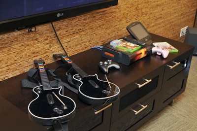 To add an interactive component to the afternoon, Navarro arranged for guests to test out Microsoft products such as Xbox.