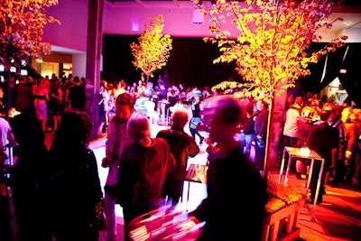 Landscape Ontario provided trees and plants to furnish the indoor space.