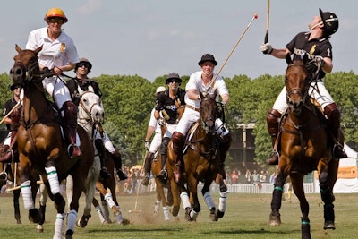 Playing on the team named for the nonprofit he co-founded, Prince Harry competed alongside Nacho Figueras and Nick Roldan.