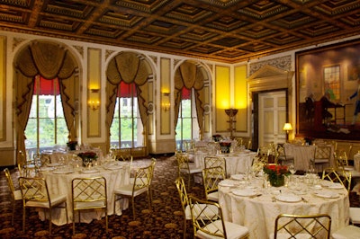 The 1,369-square-foot Wyeth Room adjacent to Bond is available for private events.