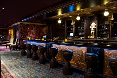 The Foundation Room includes a bar.