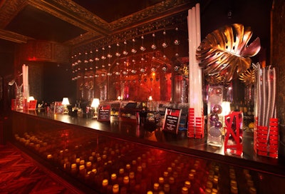 Specialty cocktails served at the bar included the Target Tonic, a mixture of vodka and an energy drink.