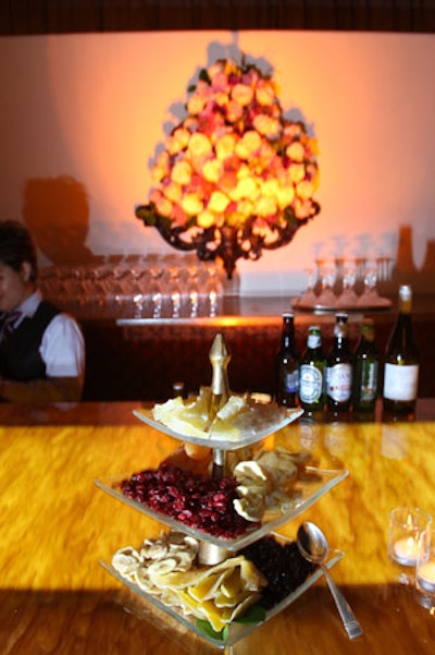 Guests nibbled on dried fruit at People and Time's party at the St. Regis Hotel during the White House Correspondents' Association dinner weekend in May.