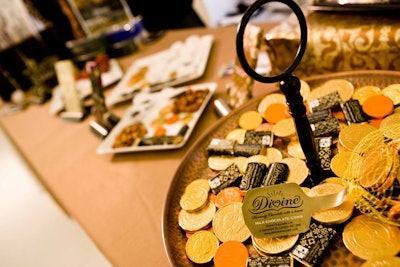 Product-n-Press brought on international vendors as well, such as U.K.-based Divine Chocolates.