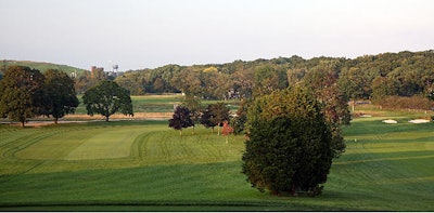 It is a breathtaking view from the first tee at Bethpage State Park, once you get there.