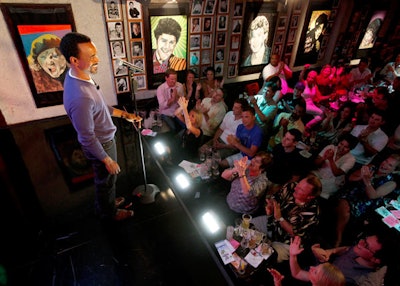 'The Very Funny Show,' hosted by Tim Meadows at Zanie's Comedy Club, was filmed for an upcoming series on TBS.