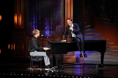 Martin Short hosted 'Let Freedom Hum' at the Vic Theatre.