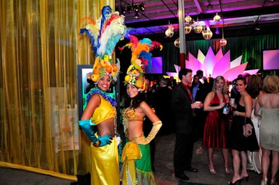MD&A produced the 2008 Green Tie Ball, which had a Carnivale theme.