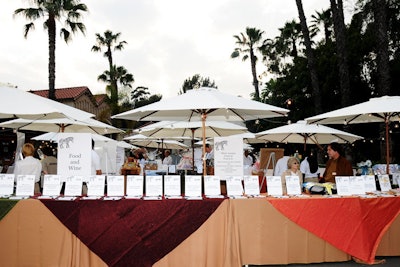 A silent auction contributed to the event's overall take: more than $1.2 million.