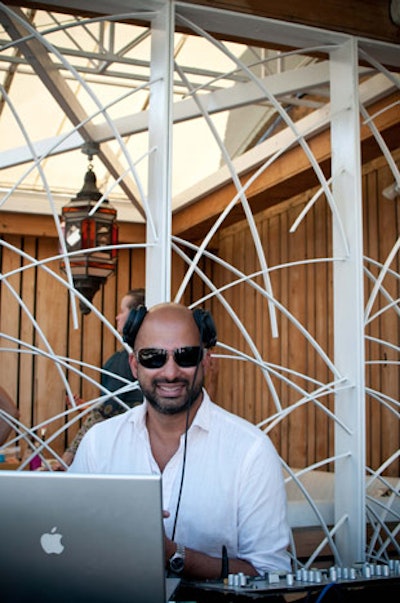 DJ Steve Fernandez spun tunes for guests.