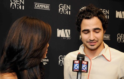 Designer Zac Posen, one of Gen Art's Fresh Faces in Fashion in 2001, served as an honorary chairman for the benefit.