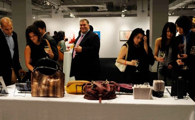 In addition to raising funds, the silent auction also underscored the variety of designers, artists, and musicians that the Gen Art Foundation has worked with over the past 15 years.