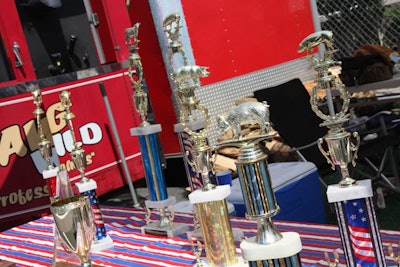 In addition to trophies, BBQ teams competed for more than $40,000 in cash and prizes.