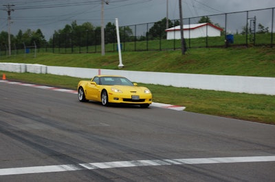 Fifteen registrants had the opportunity to drive the track at Mosport International Raceway.