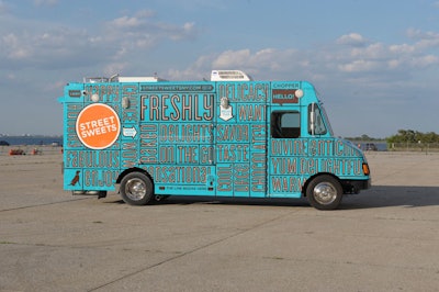 The Street Sweets truck offers sweet and savory baked goods.