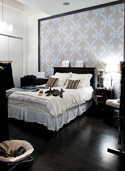 A selection of items from Fidelity Denim and Brave Beltworks filled the guest bedroom.