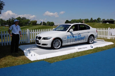 BMW Canada, the official vehicle of the RBC Canadian Open, showcased its cars and motorcycles on the course.