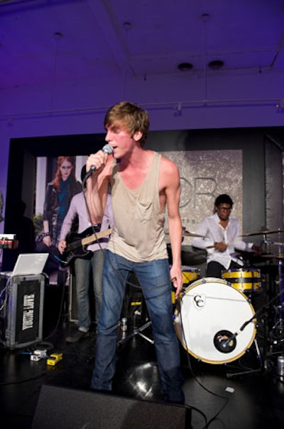 Later in the evening, dance rock band Young Love performed for the 250-person crowd.