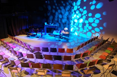 The main theater at Dixon Place is flexible, without fixed seating or a platform for the stage.