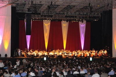 The closing party culminated with a performance from Keith Lockhart and the Boston Pops Esplanade Orchestra at the Bank of America Pavilion.