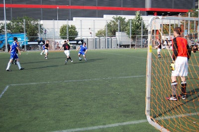 Between noon and 8 p.m. on Saturday, 24 soccer teams battled it out at Chelsea Waterside Park.