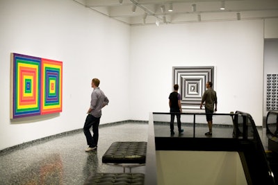 Guests could peruse the museum's galleries for the first two hours of the event.
