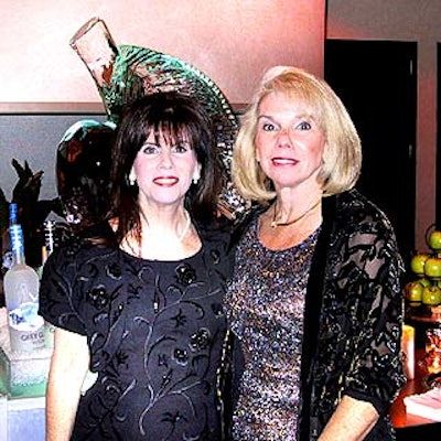 Show Stoppers Entertainment and Event Company's Ginny Schulsohn (left) and Wendy Gordon planned the event.