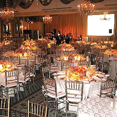 The event took over the Grand Ballroom of the hotel.