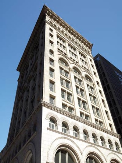 The 1889 Ames Building was Boston's first skyscraper.