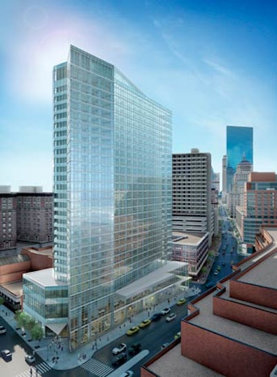 The 234-room Theatre District property is Boston's first W Hotel.
