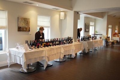 Wine Australia showcased close to 70 wines at the luncheon event, held in the private room at Sassafraz.