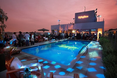 Rolling Stone took its Rock the Roof party to the top of the Andaz West Hollywood.