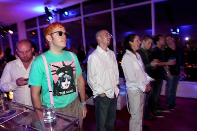 More than 300 music-minded guests—including Perez Hilton—attended the party.