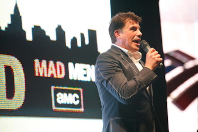 Mad Men actor Bryan Batt was on hand to speak to fans before the screening.