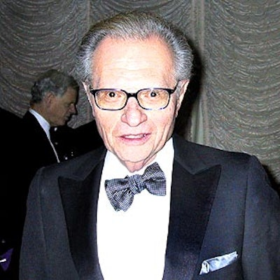 Larry King served as M.C. of a show with performances from Tony Bennett, Natalie Cole and Bette Midler.