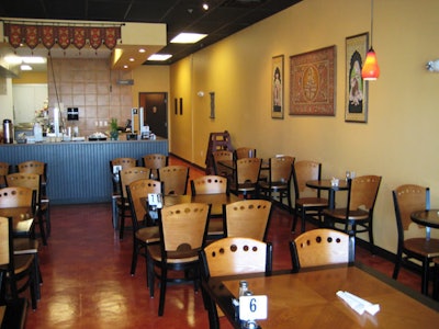 The Indian Curry Bowl opened in March 2009 with seating for 50.