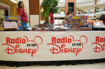 Radio Disney provided all the kids who participated in its organized games, which included over-under and hula hoop relay races, with Disney-themed prizes like Sonny With A Chance bags and Jonas posters.
