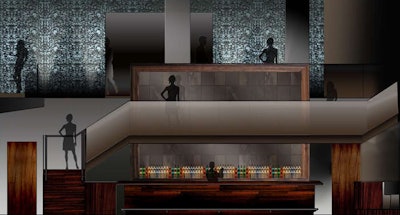 The second floor of STK will be available for buyout for groups as large as 100.