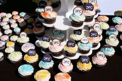 More than 10 caterers, including Lollicakes, set up food stations under tents on the Canadian Film Centre grounds at Sunday's afternoon barbecue.