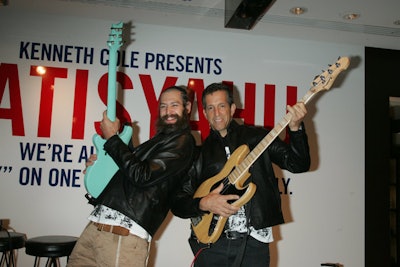 Kenneth Cole's flagship store at Rockefeller Center hosted a 45-minute concert by Jewish reggae musician Matisyahu. The event drew some 450 attendees, who were privy to an assortment of beers, vodka-thyme-lemonade cocktails, and nibbles.