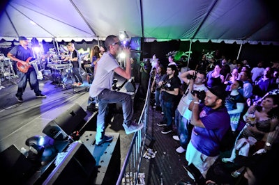 City of God performed on the outdoor stage created by Drummer Boy Sound.