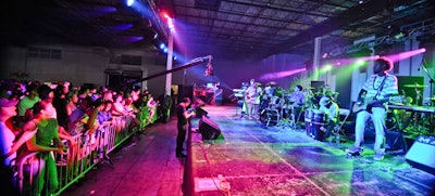 The band Fusik performed on the main stage created by Everlast Productions.
