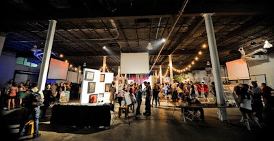 The inaugural festival combined art, music, dance, and sports into one event at a single venue.