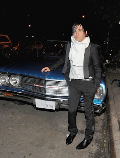 Pete Wentz hosted a party at his bar Angels & Kings that doubled as a launch for new Calvin Klein fragrance CK Free.