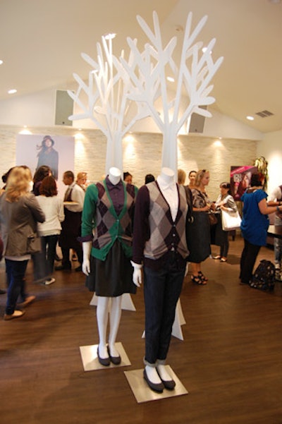 Joe Fresh created a pop-up store filled with fall fashions in the event space at Sassafraz.