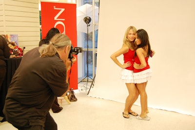 Shoppers at Winners could have their photo taken by Distinctive Foto Imaging for a mock LouLou cover.