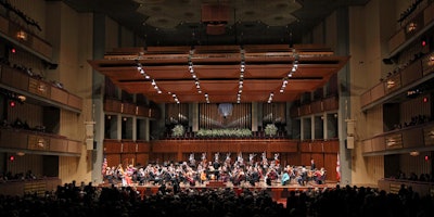 Before the ball, guests got a first look at the National Symphony Orchestra's newest performances, including Mikhail Glinka's 'Overture to Russian and Ludmilla.'