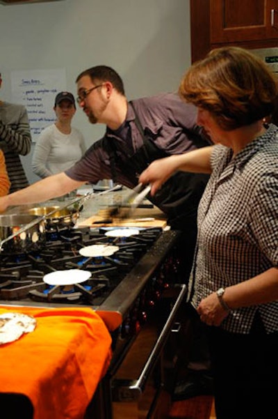 Hill's Kitchen offers a variety of cooking classes for groups.