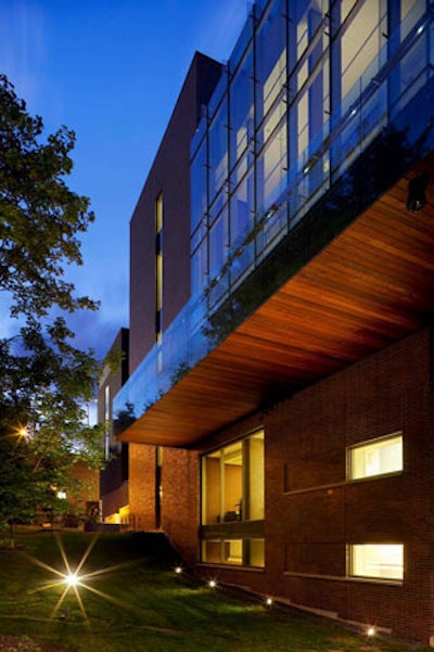 The Royal Conservatory is surrounded on three sides by the University of Toronto.