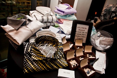 Inside, local boutiques displayed their wares and raised money for AIDS Action Committee.